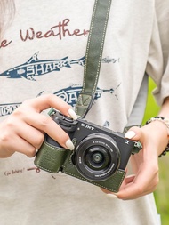 Sony a6700 Protective Case ZVE10 Second Generation Bag A7C2 Base a7m4 Leather Case a7m5 Accessories 