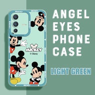 Phone Case For Samsung S21 S21plus S21FE S21ultra S22 S22plus S22Ultra Mickey Mouse Liquid Silicone Full directional Protection Phone Case