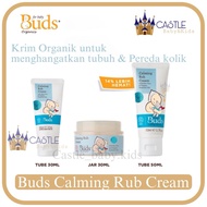 CBK - Buds Organics Calming Rub Cream 30ml With Aloe Vera & Organic Essential Oils - Buds Soothing O