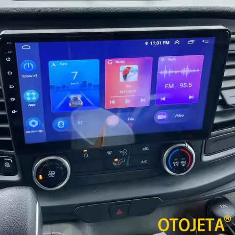 10.1inch Carplay For Ford Transit Custom Van Bj 2018 2020 2021 Android 14 Car Radio Multimedia Video