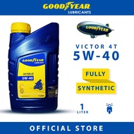 GOODYEAR MOTORCYCLE Fully Synthetic 4T 5W40 1L  VICTOR 4T Motorbike Engine Oil