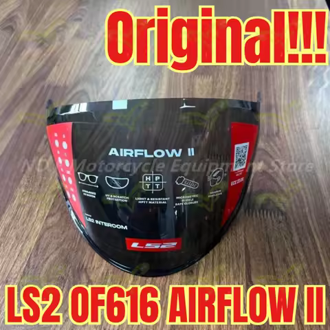 Original LS2 OF616 Airflow II Helmet Lens Sunshade LS2 OF616 Helmet Accessories Capacete LS2 Airflow