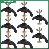 [voqpde] 8pcs CNC Milling Pressing Plate Clamp Fixture Fastening Platform Accs