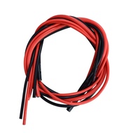 2meter/lot Silicon Wire 14 16 18 20 22AWG Gel Wire Cable (1meter Red+1meter Black)