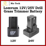 NioTech Lomvum 12V/ 25V Drill Battery and Charger Adapter