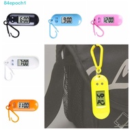 [READY STOCK] Digital Electronic Clock Keychain, Key Display Oval Watch Electronic Watch Keyring, Ta