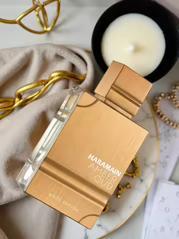 Al Haramain Amber Oud White Edition Men's Perfume 60ml/2.0 fl.oz - Luxury Fragrance