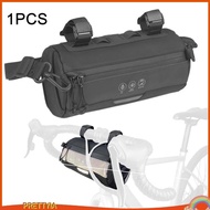 [PrettyiaSG] Bike Handlebar Bag Handle Handy Storage Bag Professional Cylinder Bike Frame Bag