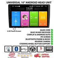 [Free Reverse Camera] Perodua Axia  Lenco 10" IPS Screen  Car Android Player Plug And Play Socket Ca