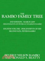 Rambo Family Tree ─ Descendants of Peter Gunnarson Rambo. Descendants of His Second Son, Peter Rambo
