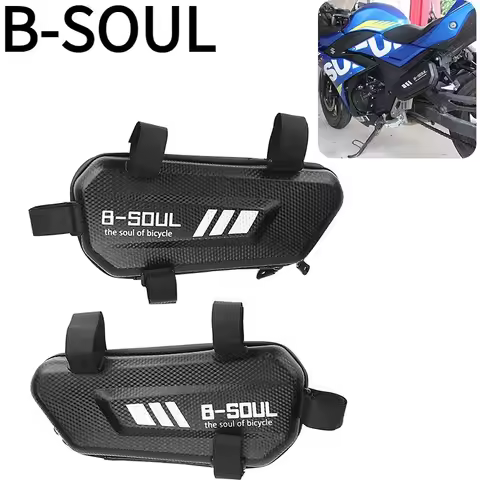 B-SOUL Electric Bike Hanging Bag Motorcycle Side Bags Waterproof Moto Engine Pack Hard Shell Bags Mo