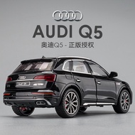 Audi Q5L Authorized Alloy Car Model BMW SUV Sound Light Children Toy Car Boy Gift Ornaments
