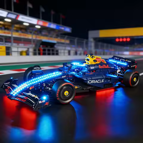 MAXCXT LED Light For LEGO 42206 Technic Oracle Red Bull Racing RB20 F1 Car DIY Decorative Lamp Not I