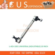1 PIECE ADJUSTABLE UNIVERSAL ABSORBER LINK / SUSPENSION LINK - L-ADJ-1001 -LONG 8 INCH TO 10 INCH - 