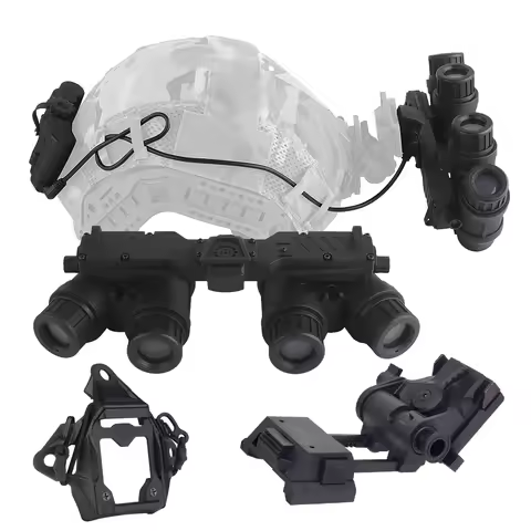 Nylon AN-PVS31 GPNVG 18 Night Vision Goggle With L4G24 Helmet NVG Mount Adapter DUMMY Model Hunting 