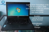 Laptop Acer Travelmate 4750 (Second)