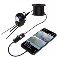กล้องใต้น้ํากล้องปลา 5 ล้านพิกเซล IP68 กันน้ําตกปลาน้ําแข็งกล้อง Endoscope USB Type-C Android Boresc