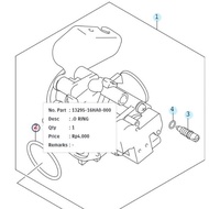 Next II Throttle BodyOring Address/ (13295-16HA0-000)