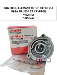 COVER OLI ELEMANT TUTUP FILTER OLI VEGA RR VEGA ZR CRYPTON YAMAHA ORIGINAL 5D9-E3447-0000