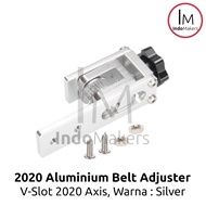 Aluminum Profile 2020 Belt Adjuster - SILVER