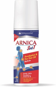 ▶$1 Shop Coupon◀  Dermaline Arnica 3 in 1 Roll-on for Pain Relief with Eucalyptus and Tea Tree Oil