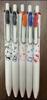 現貨‼️Sanrio pc狗/ melody/hello kitty/ 布甸狗/玉桂狗 uni-ball one 0.38mm