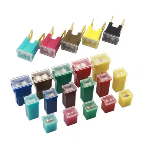 【5-1PCS】PEC LPJ Auto Fuse 32V Connecting Type Fuse 20A 30A 40A 50A 60A 80A 90A 100A 120A Square Car 