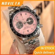 BIWAN Chronograph Quartz Watch Multifunctional Chronograph Hidden Second Hand