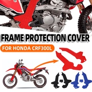 For Honda CRF300L CRF 300L CRF 300 L CRF300 L Motorcycle Frame Guard Side Protection Cover Fairing P