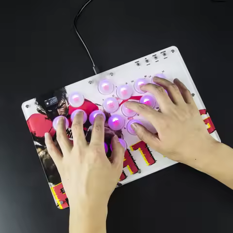 R16 Leverless Controller Hitbox Fighting Gaming Joystick For PC/PS3/PS4/PS5/XBOX Steam Stick Control
