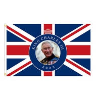 2023 Charles III King Charles III Crowned Flag King Charles III King Charles III 90 * 150cm
