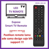 Multi Brand Expose LED TV Remote Control SKH-102 Remote TV Expose Multi Brand