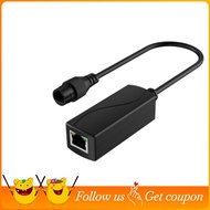 Waterproof Gigabit for Passive 24V Device PoE Converter 48V to 24V, IEEE802.3af/At Standard, RJ45 Po