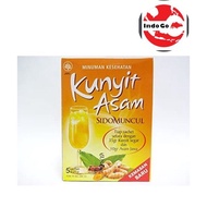 Sido Muncul turmeric acid jamu powder juice Kunyit Asam 5 bags x 25g