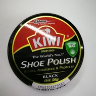 LEATHER SHOE POLISH BLACK & BROWN COLOR KASUT POLISH JENAMA KIWI HITAM & COKLAT SC JOHNSON | PENGILA