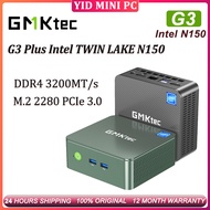 GMKtec MINI PC G3 Pro Intel i3 10110U/G3S N95 2×DDR4 2×M.2 HDMI/DP Office Computer 1 Year Warranty