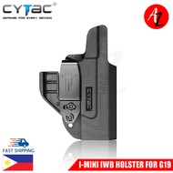 CYTAC I-Mini-guard Holster IWB Inside Waist Belt Concealed Carry Clip Holster Ambidexterous Left Rig