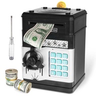 ATM Safe ATM Piggy Bank Piggy Bank Automatic Bank Absorb Banknotes Password Open Safe