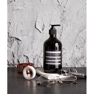 Ins Style Black Plastic Press Bottle Shampoo Shower Gel Replacement Bottle Soft Model Room Bottle