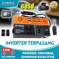 Inverter Mobil dc 12v to ac 220v Universal Multifunctional Power Socket Conversion Charger For Autom