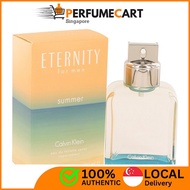 Calvin Klein Eternity Summer 2015 Edt For Men 100ml [Brand New 100% Authentic Perfume Cart]