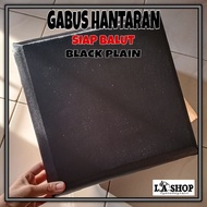 Gabus Hantaran black theme Siap balut-pillow foam/gabus 12x12x2inch