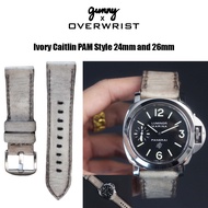 สายนาฬิกาแบบหนังวินเทจ ขนาด 24mm และ 26mm รุ่น Gunny X OVERWRIST