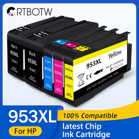 CRTBOTW 953XL Ink Cartridge Compatible For HP 953 XL HP953 Black Color OfficeJet Pro 7720 7730 7740 