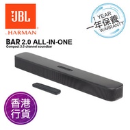 JBL - 香港行貨一年保養 Bar 2.0 All-in-One Compact 2.0 channel soundbar
