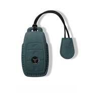 New Key Cover for Mercedes-Benz E-Class GLA GLB C260L GLC300L GLE350 GLS450 Luxury Flannel Interior 