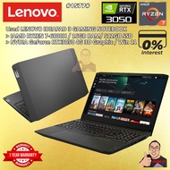 #1577 USED LENOVO IDEAPAD GAMINIG LAPTOP AMD RYZEN 7-6800H 16G 512SSD RTX 3050 4G WIN11 1YEAR WARRAN