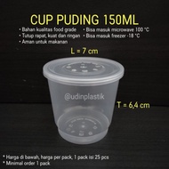 Cup Puding 150ml Otg 150ml Food Container Thinwall 150ml Cup 150ml