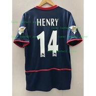 2002-2004 Arsenal Away Retro  2002-2004 Vintage Jersey  02-04 home football jersey retro high qualit