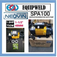 NEOVIN SPA100 CIRCULATION WHIRLPOOL BATH PUMP 1.0HP 750W 1-1/2" 48MM 12M 300L/MIN (JACUZZI SPA WATER